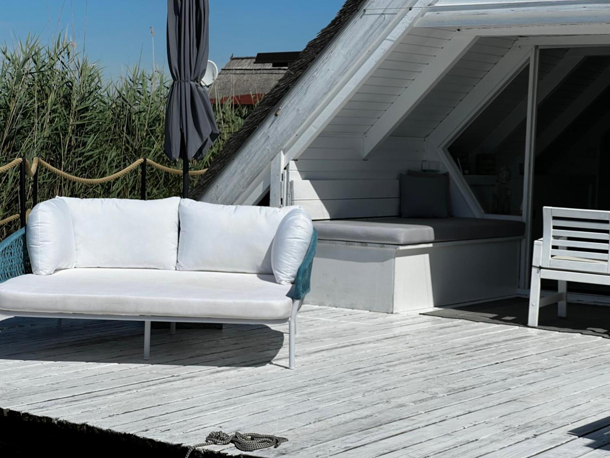 Seehuette Neusiedlersee - Strandhaus, Elektroboot Inklusive Ruszt Kültér fotó